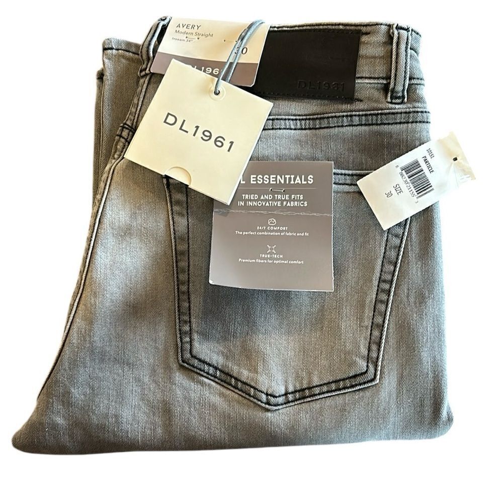 New Dl1961 Mens Premium Denim Avery Modern Straight Jeans